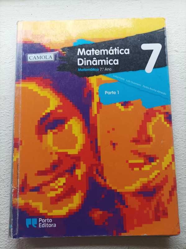 Matemática Dinâmica 7o ano, manual parte 1 e 2.