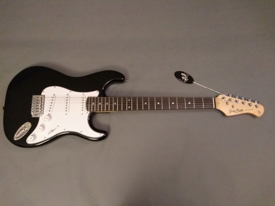 Harley Benton ST-20 BK (Black)-gitara elektryczna-typ Stratocaster