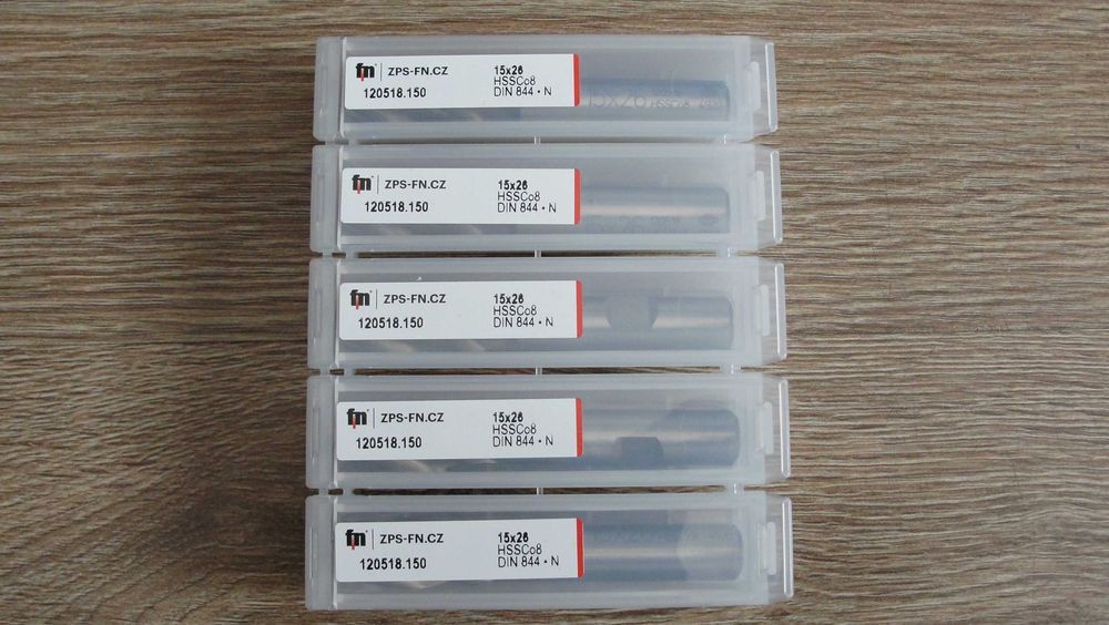 Frez fi 15 HSS Co8 Din844K + N - fn