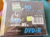 10-pak płyt DVD+R 4.7 GB Plus Format 16x