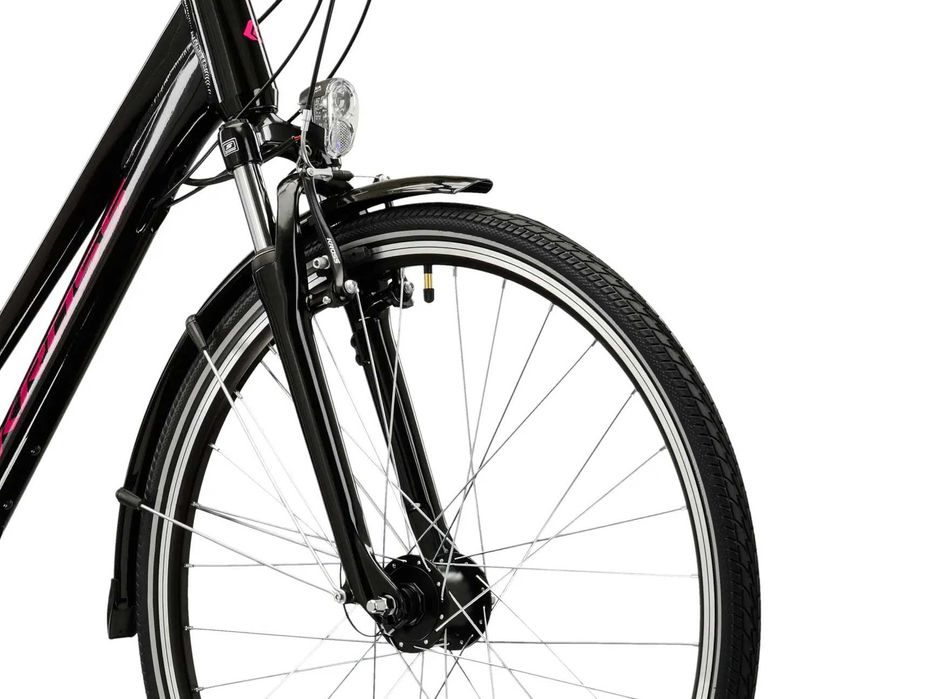 PROMOCJA !!! Rower Damski Kross BERG 4.0 czarny Rama 17"/koło 28"