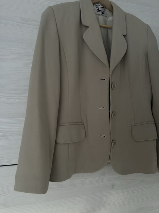 Damska marynarka elegancka klasyczna guziki vintage retro