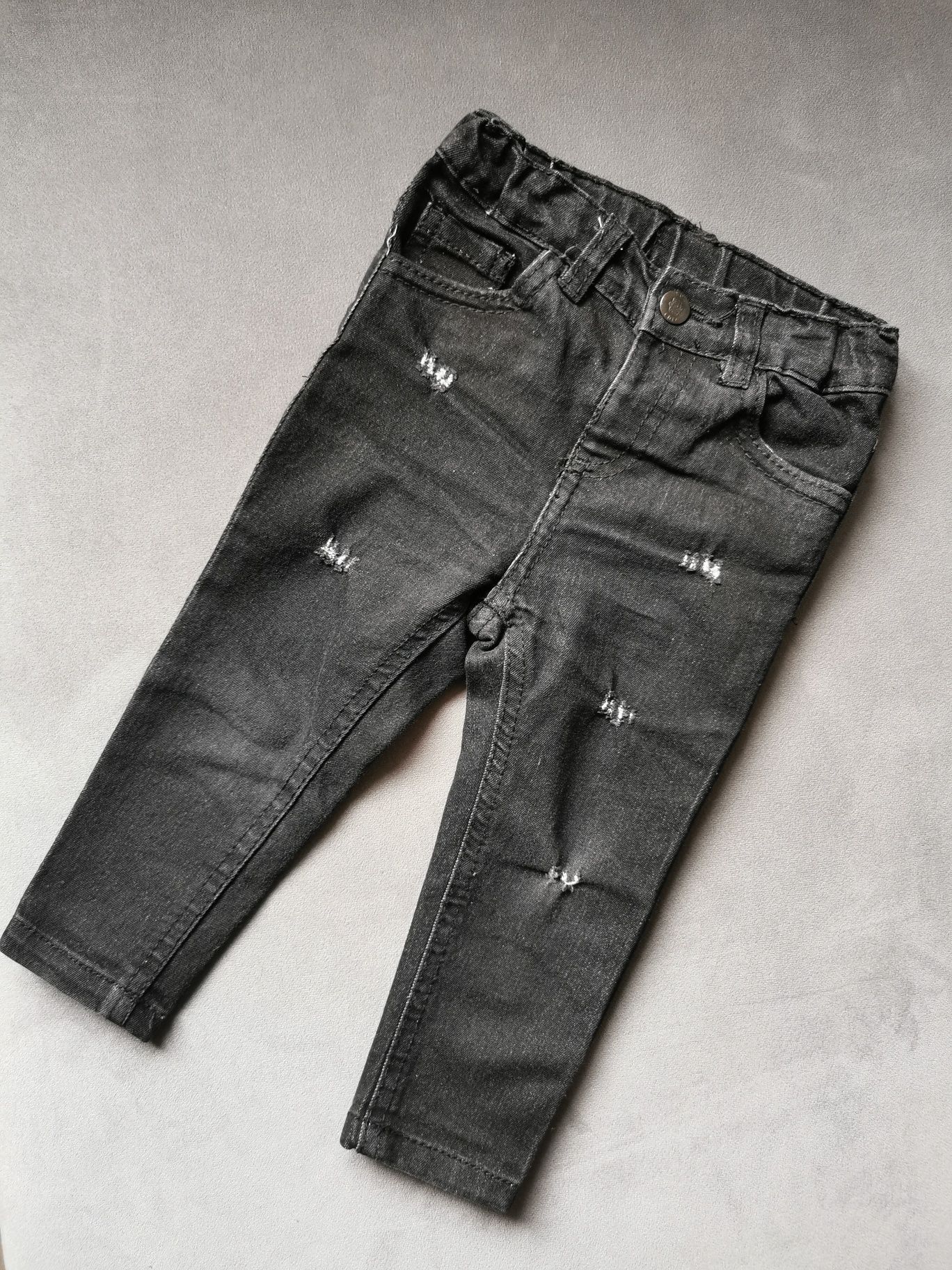 Spodnie spodenki jeansowe jeansy r. 80