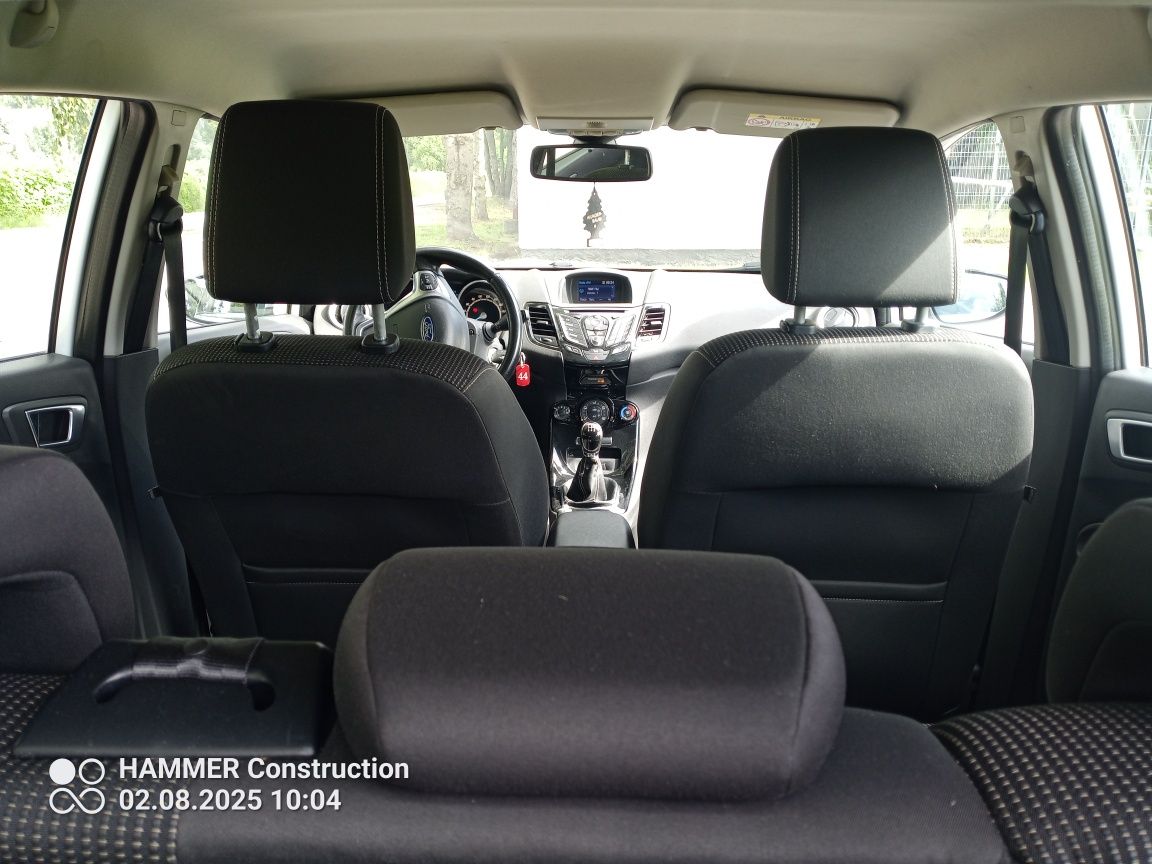Ford Fiesta MK7 1.0 EcoBoost 2015r Bezwypadkowy