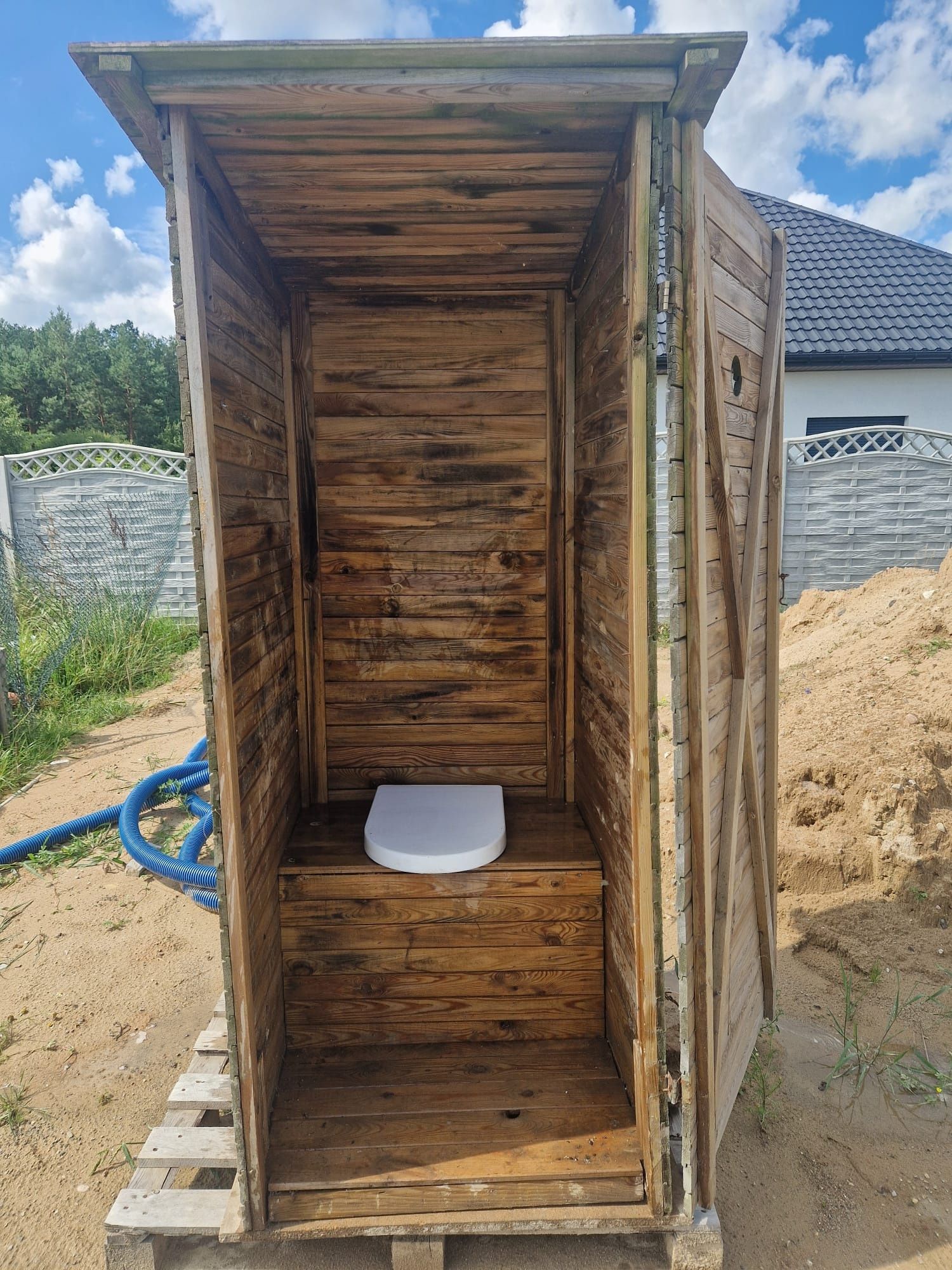 Wc wychodek drewniany REZERWACJA