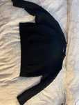 camisola preta super quentinha zara tamanho m
