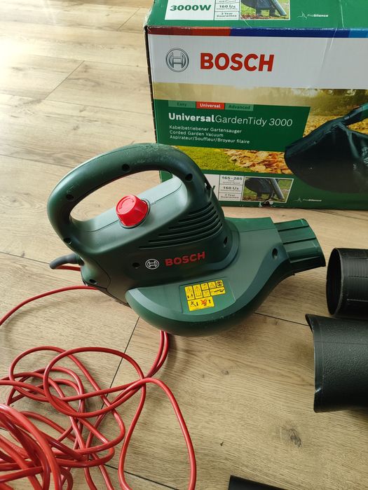 Odkurzacz dmuchawa Bosch Tidy 3000w, rok 2024, kompletny