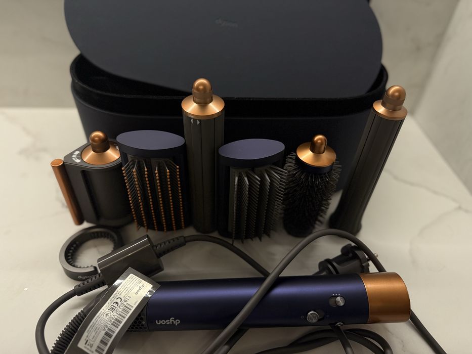 Стайлер Dyson HS05 Airwrap Complete Long Prussian Blue/Rich Copper