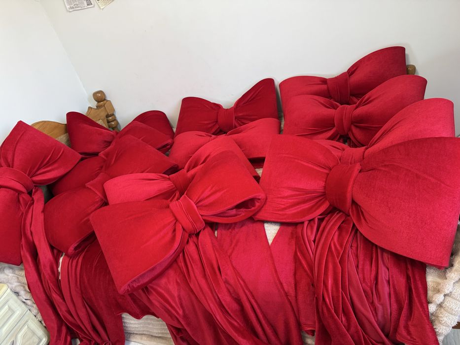 Бант на ялинку, бант для декору, бантик