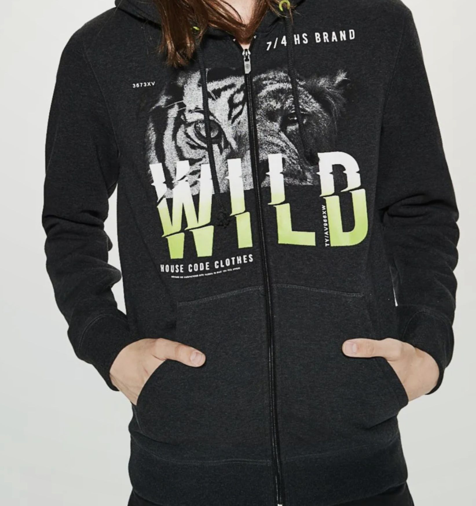 Bluza sportowa z nadrukiem wildld