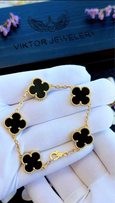 Браслет van cleef 5 мотивов.