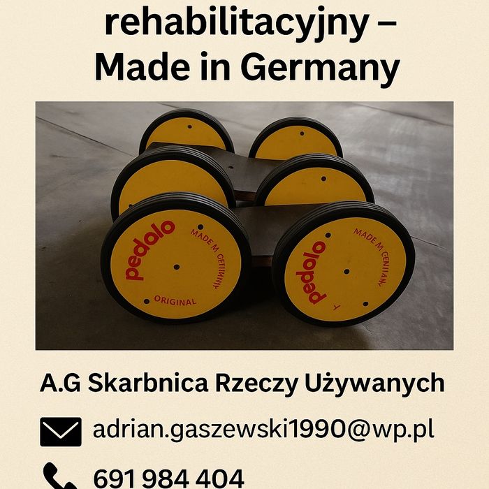 Pedalo Original – przyrząd równoważny / rehabilitacyjny – Made in Germ
