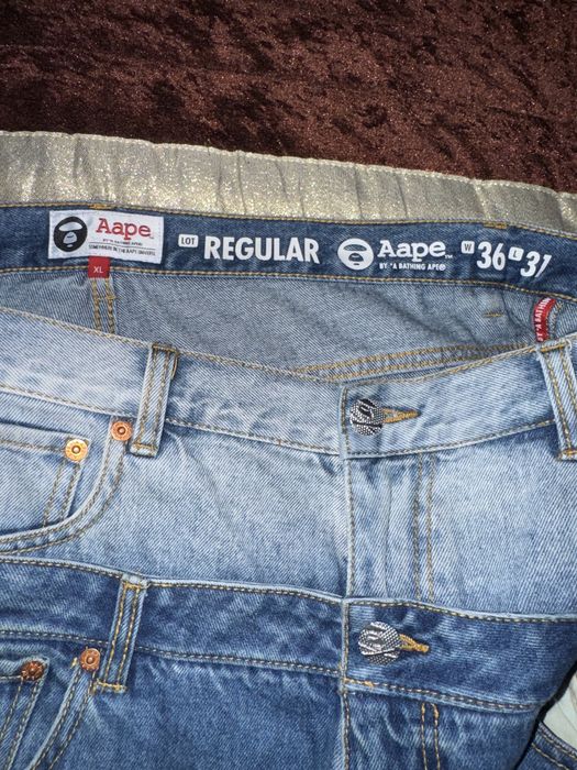 A Bathing Ape Baggy Jeans