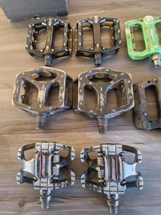 Pedais plataforma/encaixe