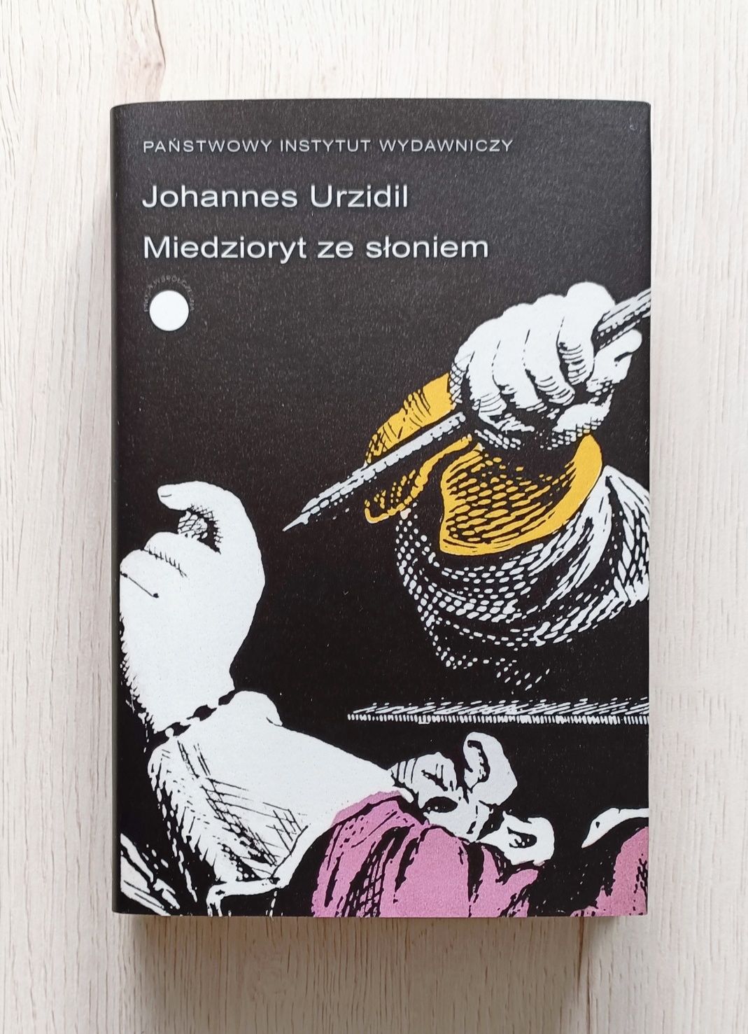 Miedzioryt ze słoniem Johannes Urzidil 1972