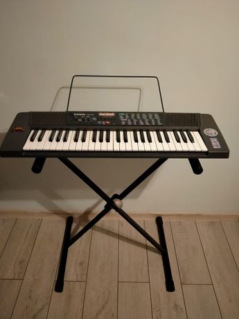 Keyboard Casio CTK 100 ze stojakiem