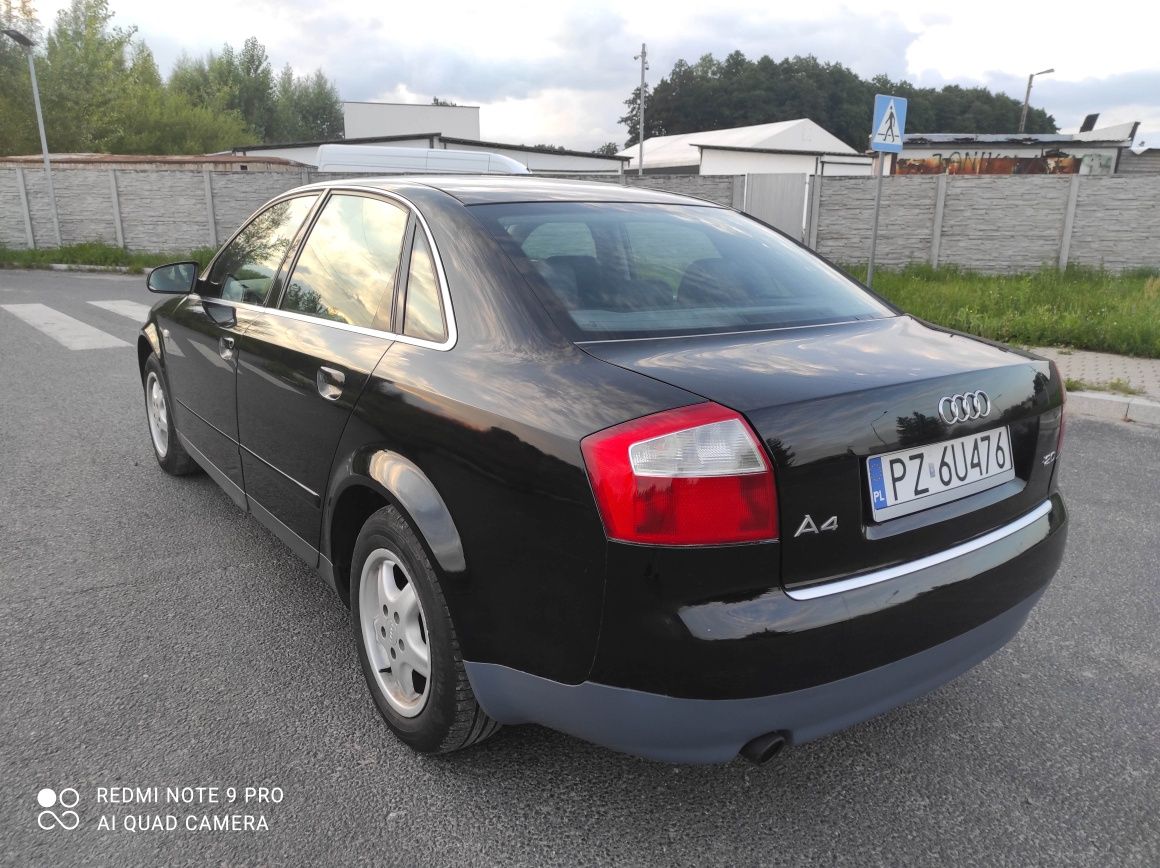 Audi A4B6 AUTOMAT 2.0 super stan ładny zadbany alufelgi ważne Oplaty