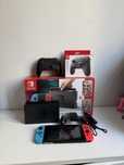 Nintendo Switch 1 + Pro controller - Stan jak nowy