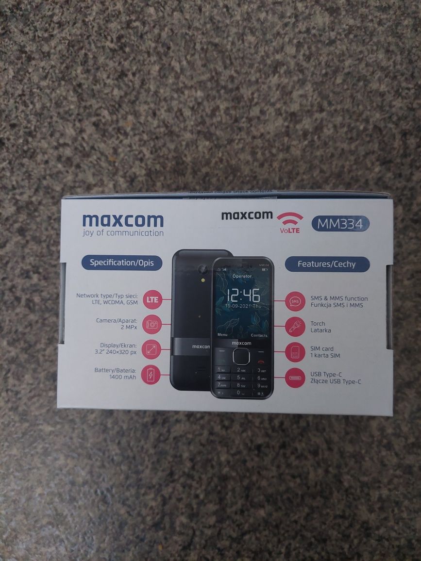 Telefon Maxcom MM334