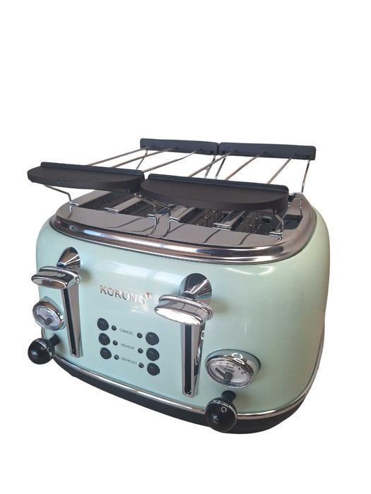 Podwójny Toster Z Podgrzewaczem Korona Retro 21675