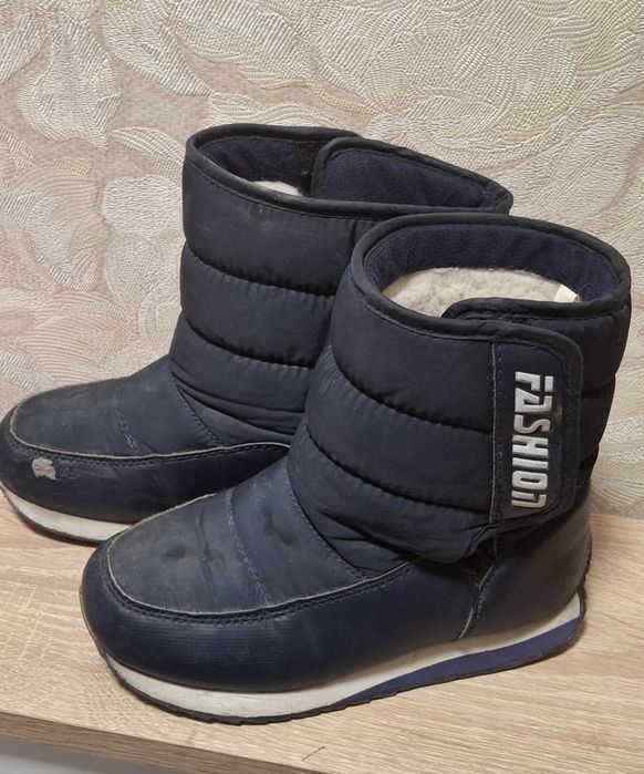 Зимові чобітки дутики