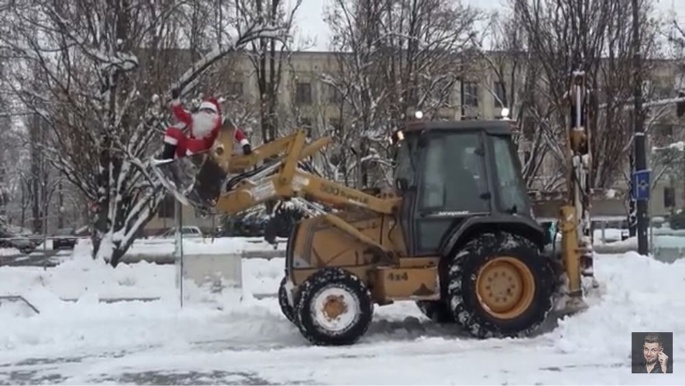 Odśnieżanie (24/7) Lublin, Piaski i okolice koparko-ładowarka Case 580