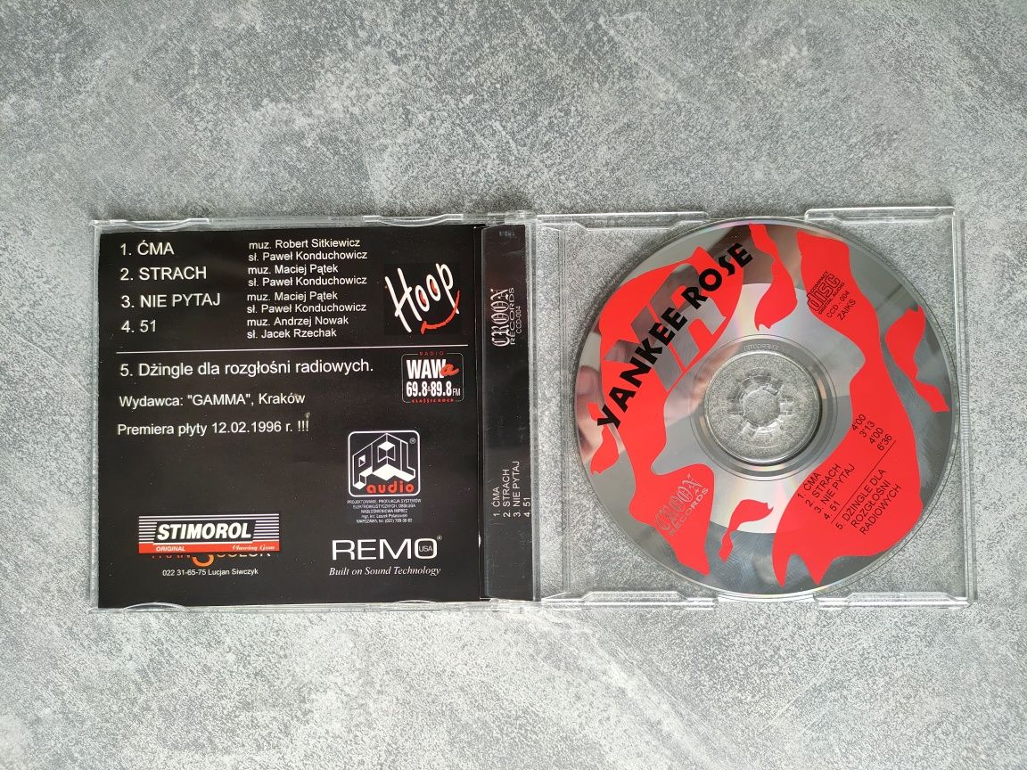 CD YANKEE ROSE UNIKAT Singiel Promocyjny 1996r. Płyta Kompaktowa Rock