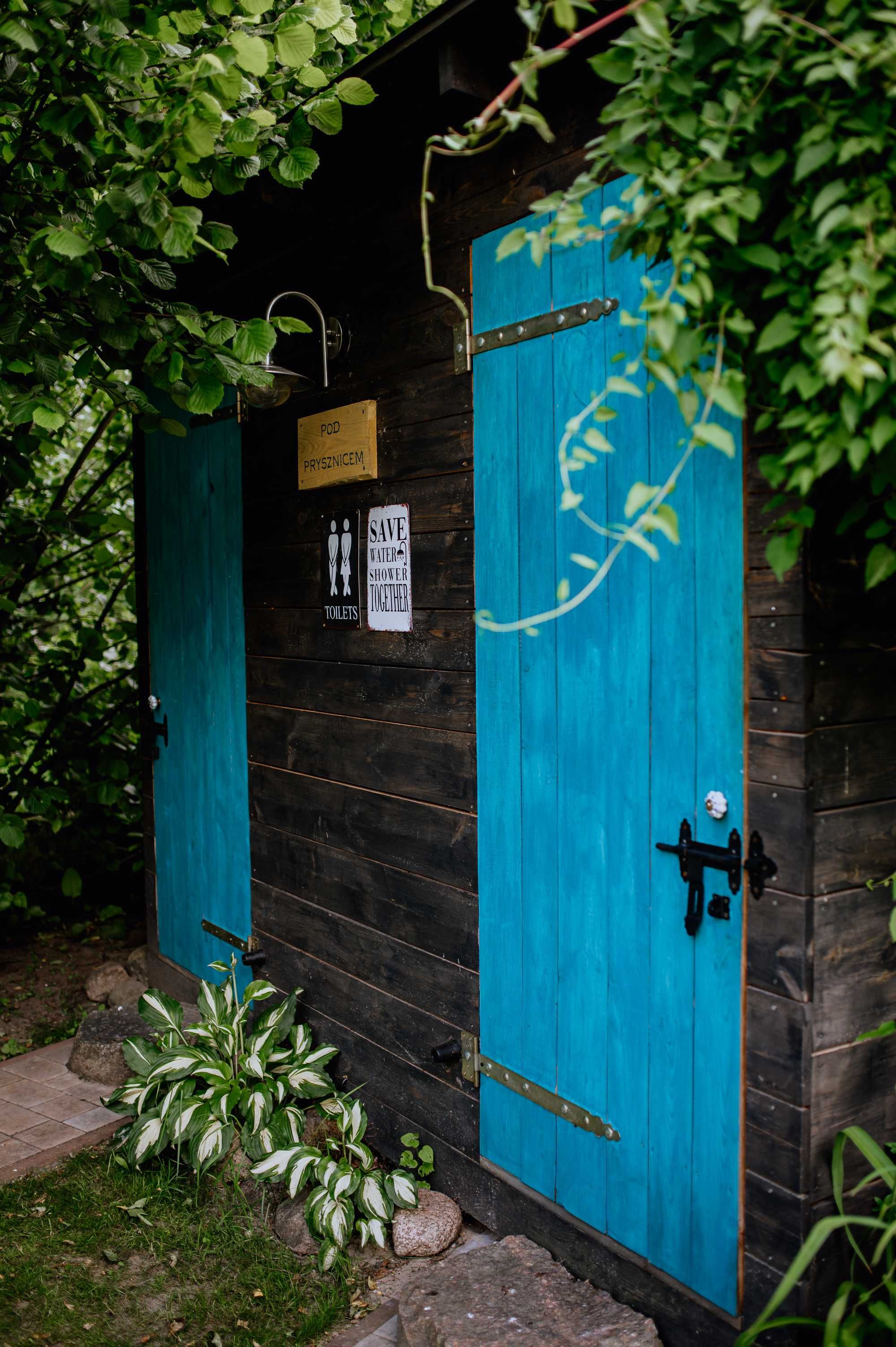 Domek / Szałas / Glamping - jacuzzi, rowery - 50 min z Wwy.