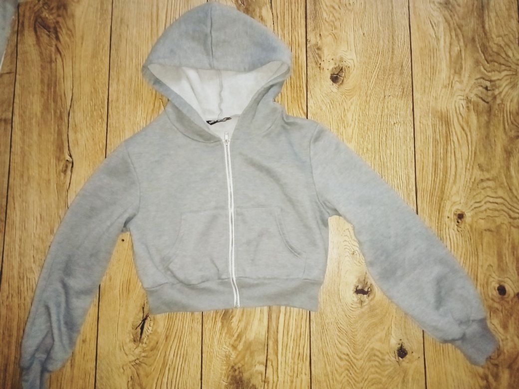 Bluza Shein krotka polarowa r.S