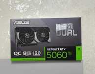 GF RTX 5060 Ti 8GB GDDR7 Dual OC Asus