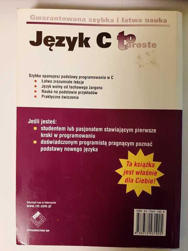 Język C to proste Conor Sexton