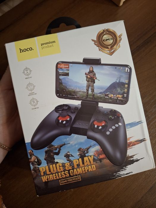 Бездротовий геймпад джойстік hoco premium