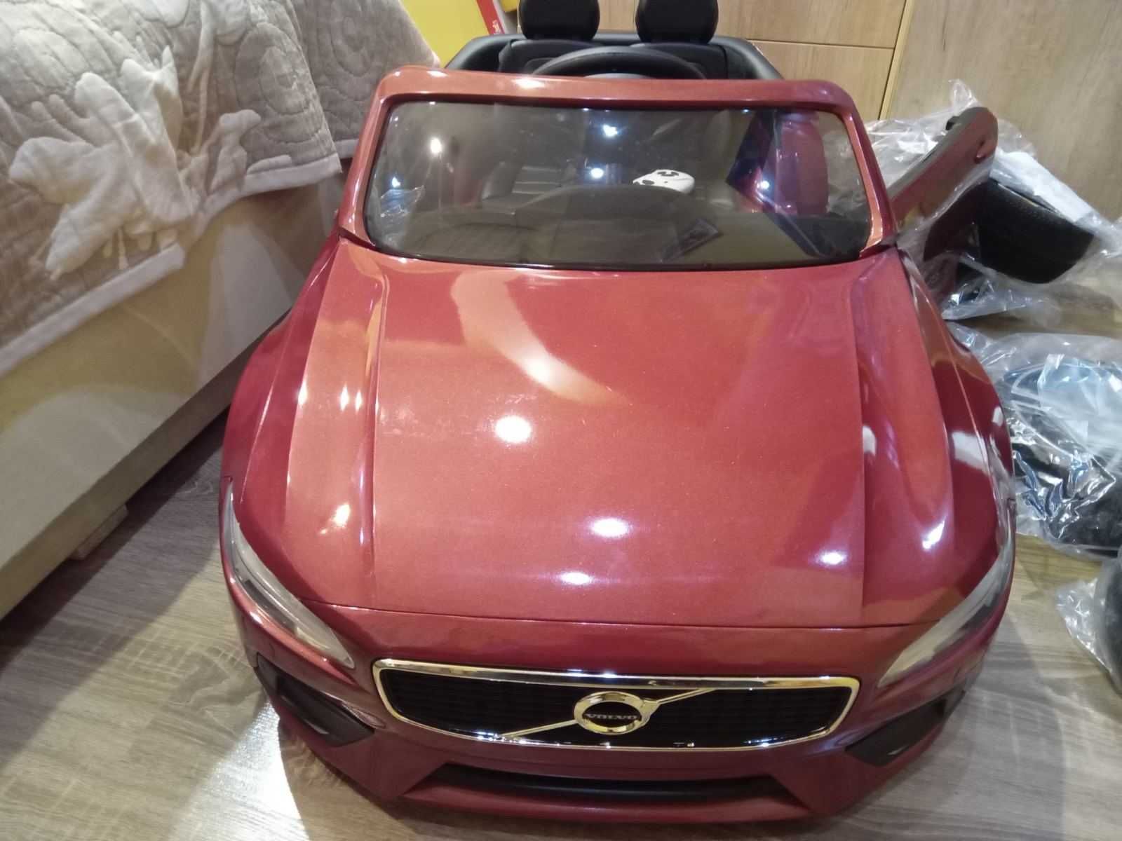 Дитячий автомобіль VOLVO S90, червоний /синій