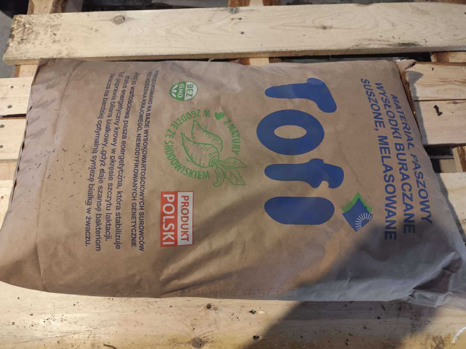 Melasowane Wysłodki TOFI 30 KG