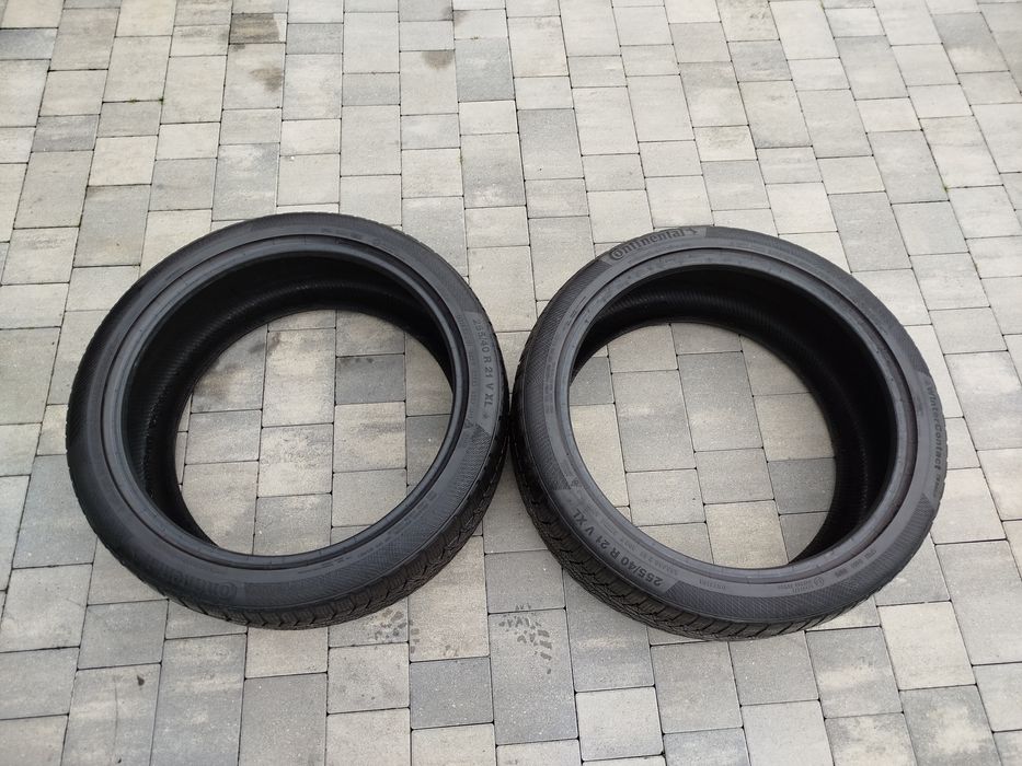 Opony zimowe 2szt 225/40 r21 Continental wysyłka
