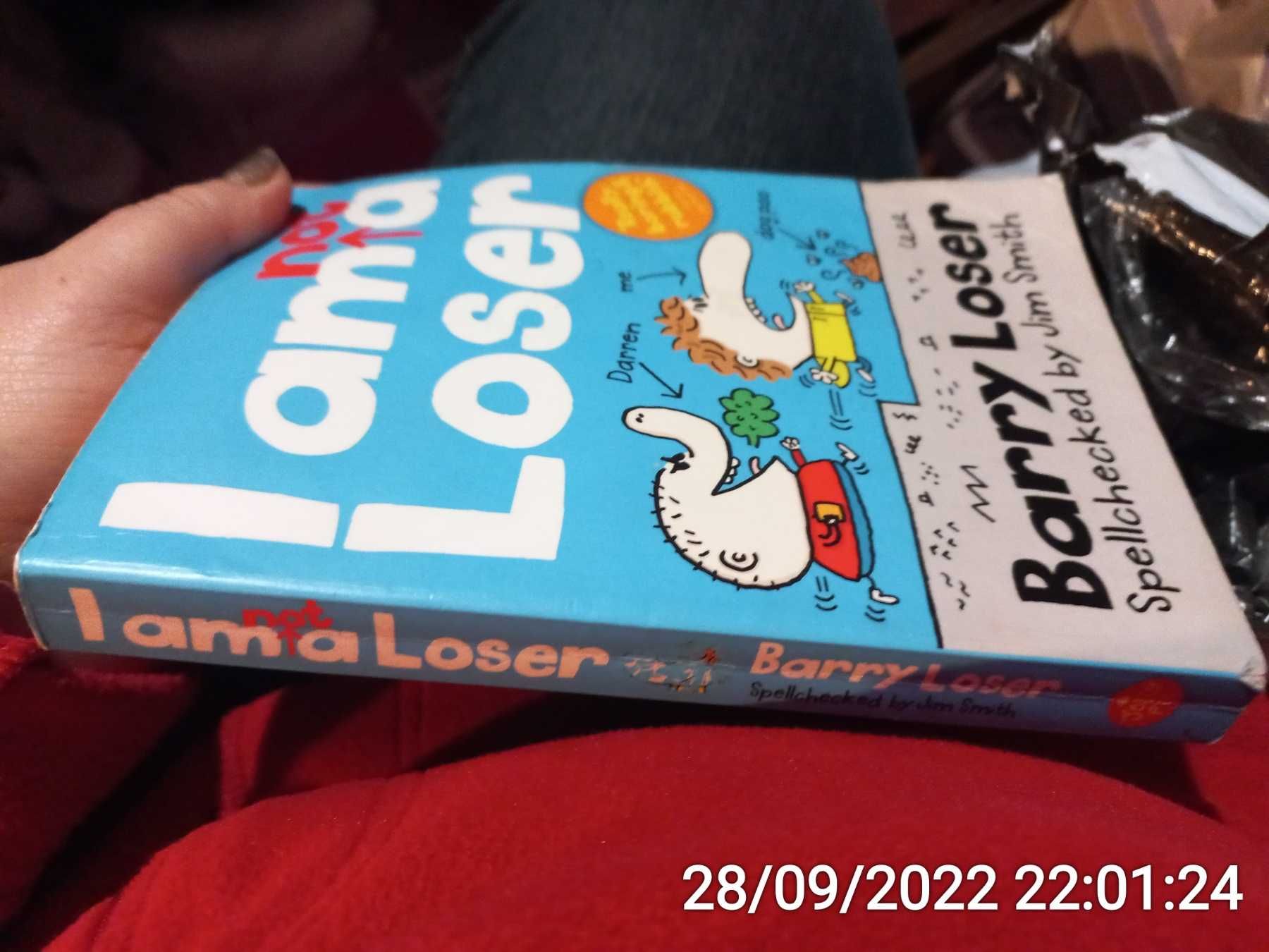 книга английский неудачник  Barry Loser: I am Not a Loser lama loser