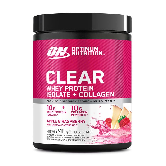 Clear Whey Protein Isolate + Collagen 240g