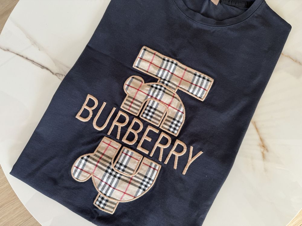 T-Shirt Burberry logo motyw Nowa roz. M