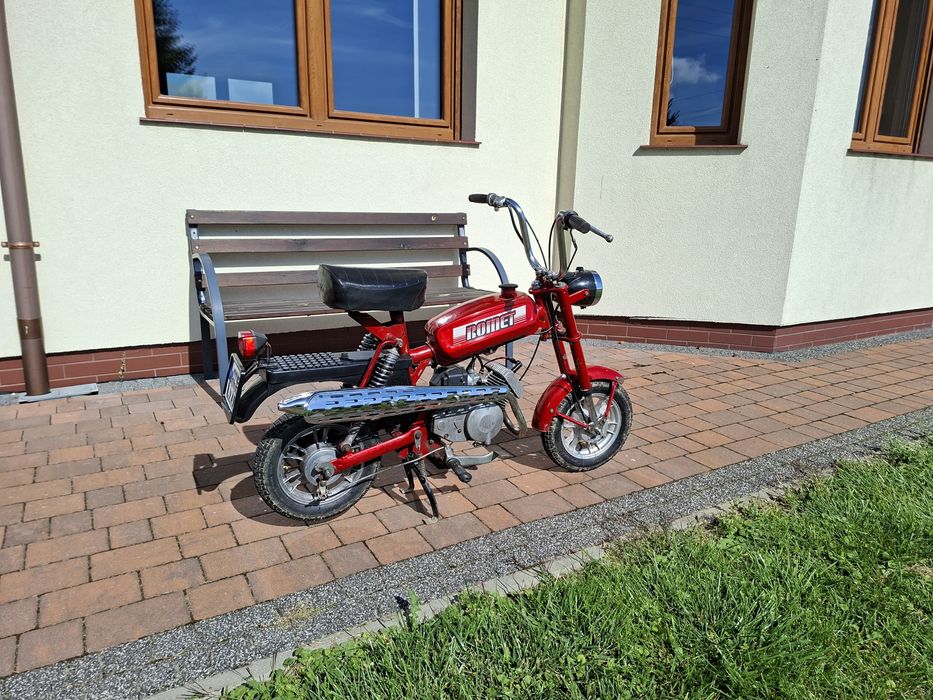 Motorynka Romet zarejestrowana fabryczny lakier