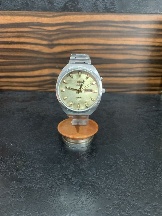 Zegarek Orient „patelnia” vintage look 42mm