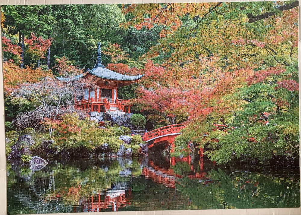 Puzzle Step 1000. Pagoda.