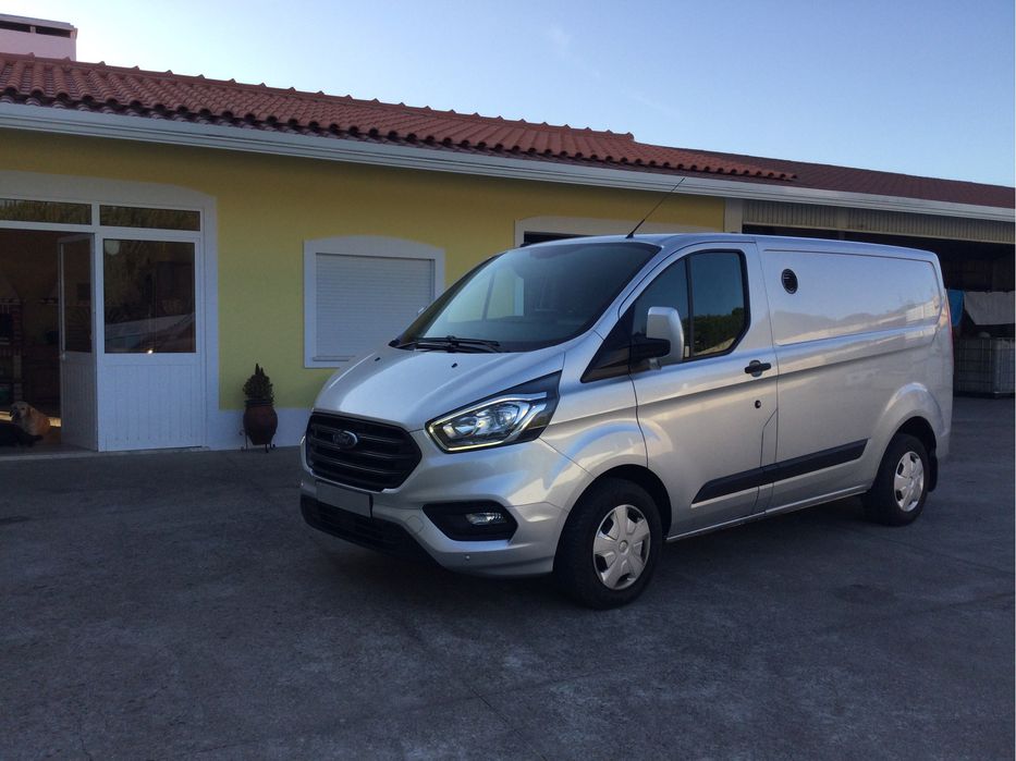 Ford transi custom eco blue