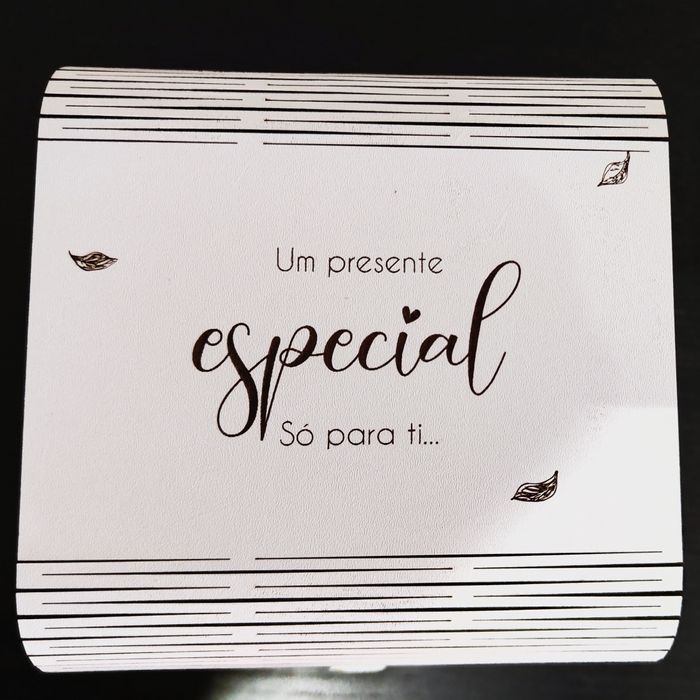 Caixa para oferta - 100% personalizável.