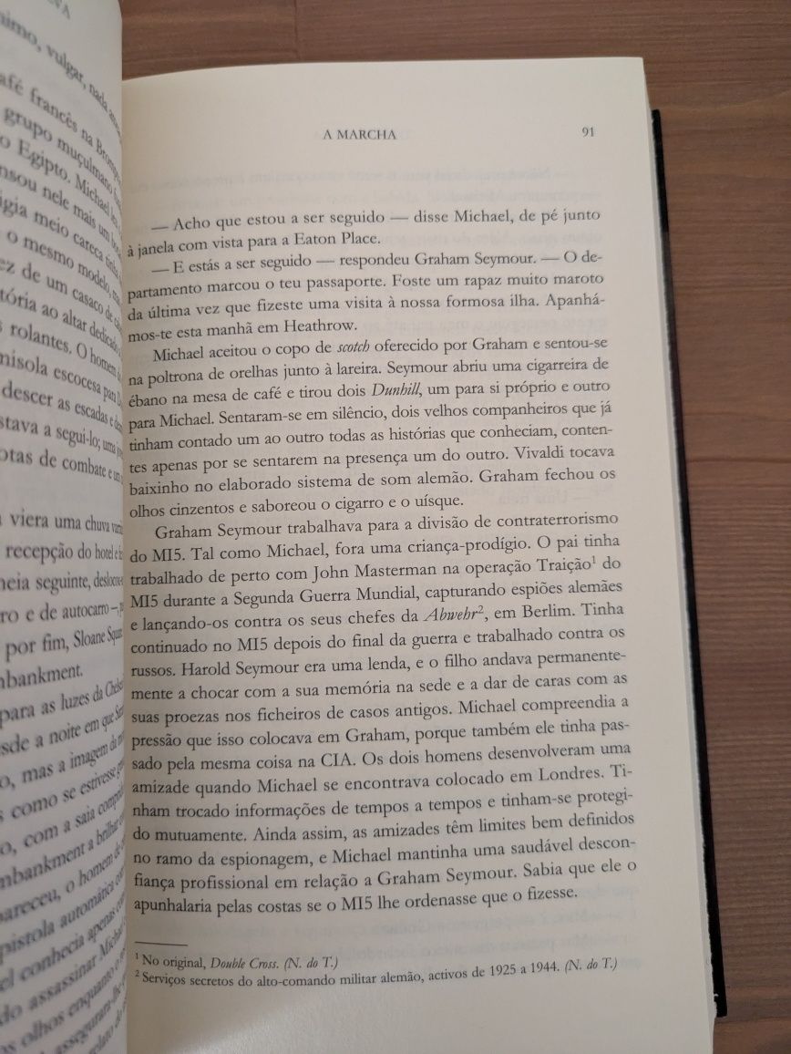 L " A Marcha "  Daniel Silva (Ed. Regular / Como Novo)