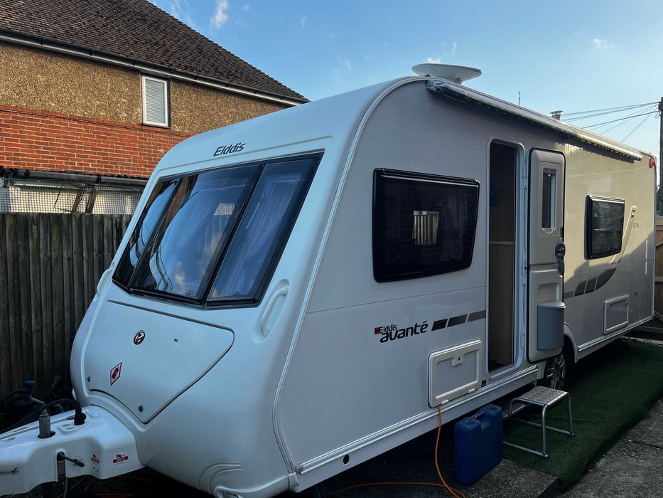 Sprzedam Przyczepa Kempingowa Elddis Avante 574 Super stan-import z UK