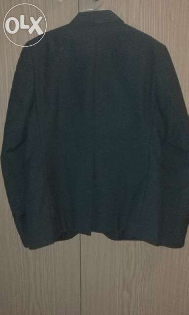 Школьный костюм, р.134, пиджак зеленого цвета