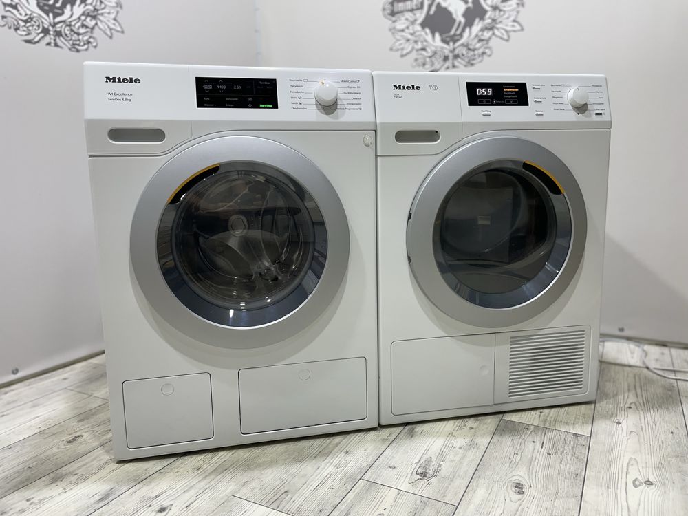 Пральна машина Miele wce670 wps і сушильна машина Miele tkb650 wp…