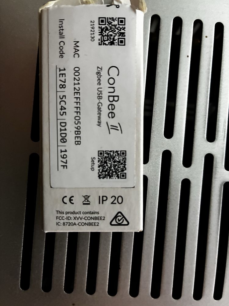 Conbee 2 II zigbee Home Assistant itp bramka adapter usb