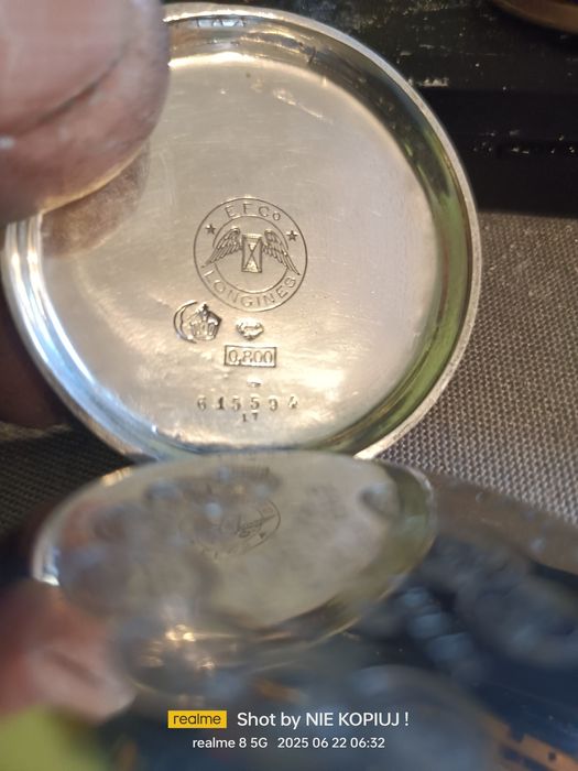 Zegarek kieszonkowy marki LONGINES