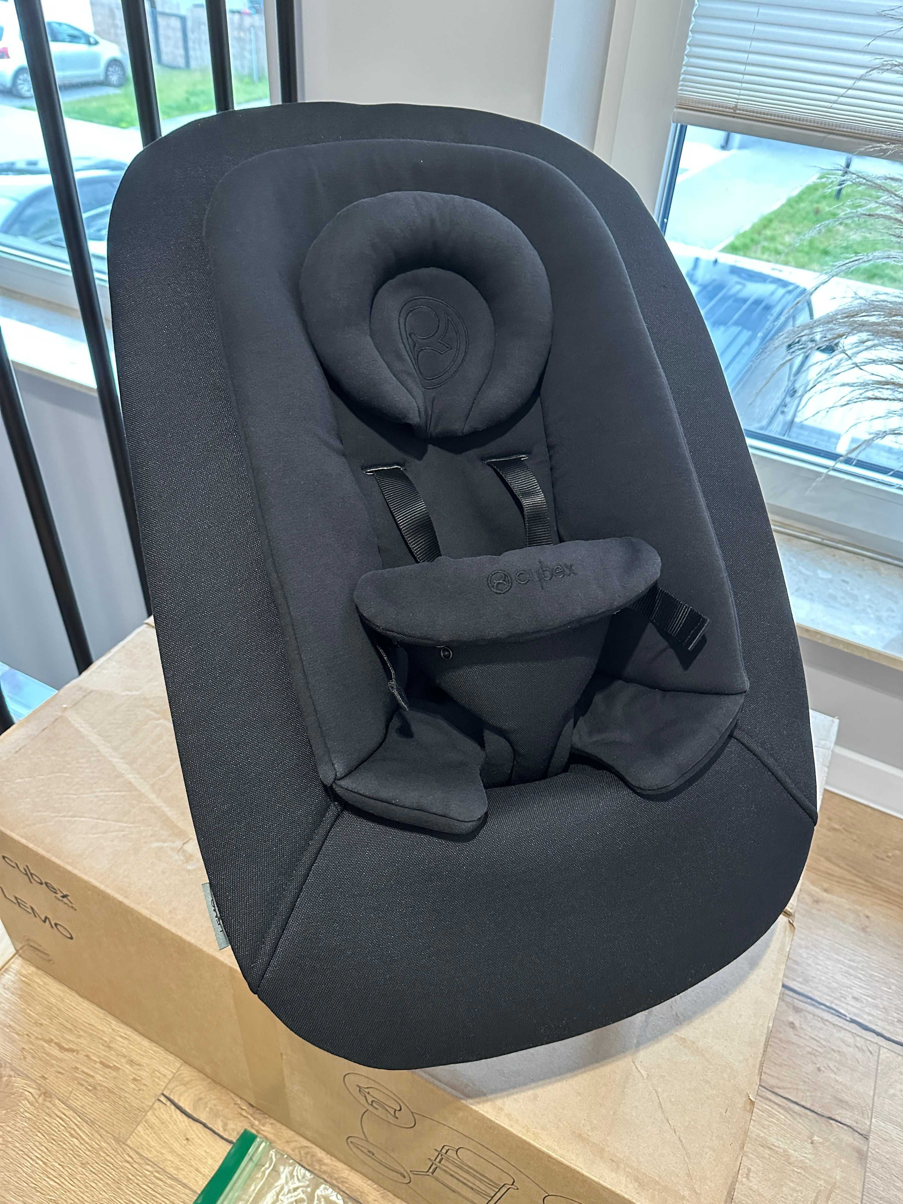 Leżaczek Cybex Lemo Bouncer czarny